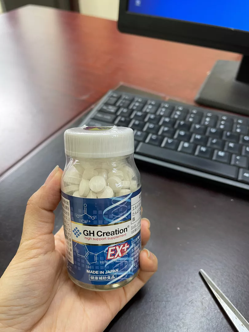 Viên Uống GH Creation EX+ Tăng Chiều Cao - Hỗ Trợ Phát Triển Chiều Cao Tối Ưu Cho Người Dùng 4-30 Tuổi - Sản Phẩm Chính Hãng Nhật Bản