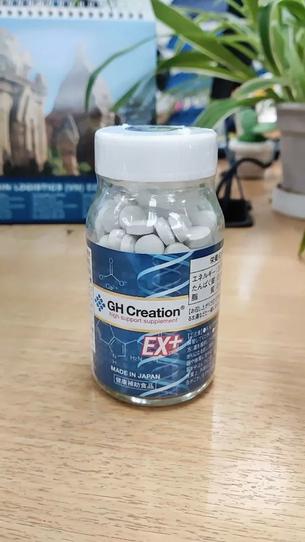 Viên Uống GH Creation EX+ Tăng Chiều Cao - Hỗ Trợ Phát Triển Chiều Cao Tối Ưu Cho Người Dùng 4-30 Tuổi - Sản Phẩm Chính Hãng Nhật Bản