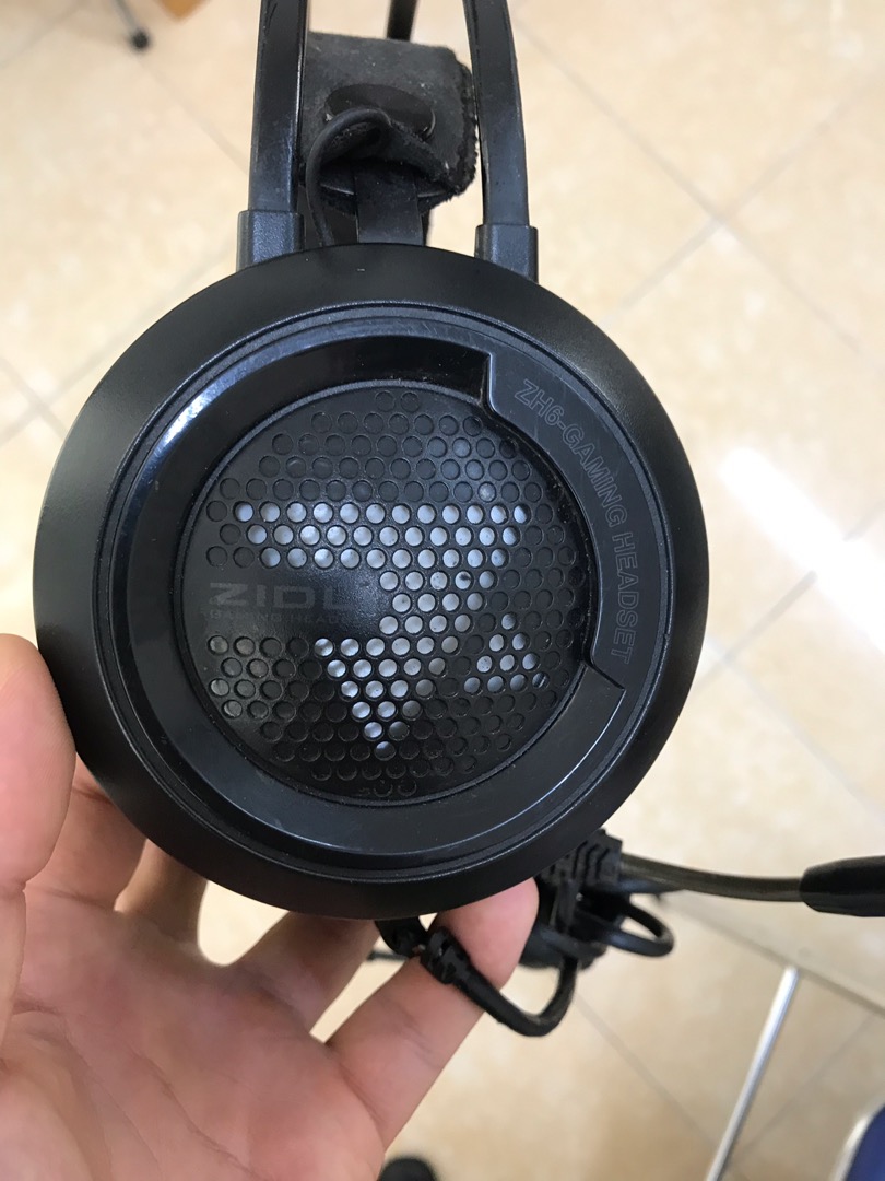 Tai nghe Zidli ZH6 USB LED - Tai nghe gaming thể thao, mic đa hướng chống ồn, âm thanh vòm sống động, jack 3.5mm, đèn LED rực rỡ