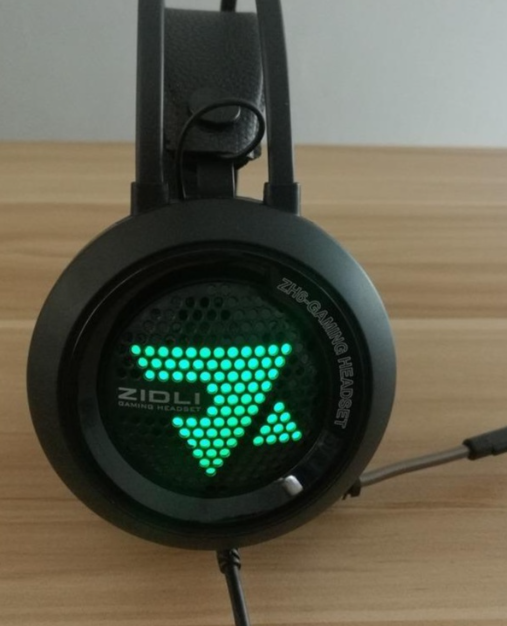 Tai nghe Zidli ZH6 USB LED - Tai nghe gaming thể thao, mic đa hướng chống ồn, âm thanh vòm sống động, jack 3.5mm, đèn LED rực rỡ