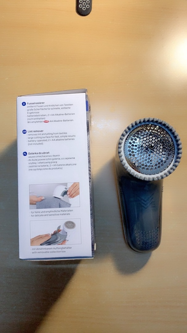 Máy Cắt Lông Xù Quần Áo IdeenWelt - Thiết Bị Gia Đình Nhỏ Gọn, Lưỡi Cắt Sắc Nhẹ, Sử Dụng Pin Sạc 5V, Dễ Dàng Làm Mới Trang Phục