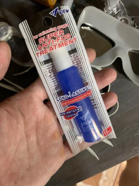 Dung dịch chống mờ kính bơi Antifog View 15ml - Chuyên dụng, ngăn bám hơi nước, tầm nhìn rõ ràng khi bơi lội