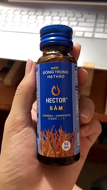 Nước Uống Đông Trùng Hạ Thảo Hector Sâm Chính Hãng Lavite - Tăng Cường Sức Khỏe, Giấc Ngủ Ngon và Khỏe Mạnh Hơn