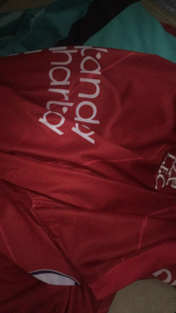 Bộ Quần Áo Thể Thao Câu Lạc Bộ Liverpool 23/24 - Áo Thun Đỏ Chất Liệu Dri-FIT, Logo Sắc Nét, Dành Cho Fan Bóng Đá