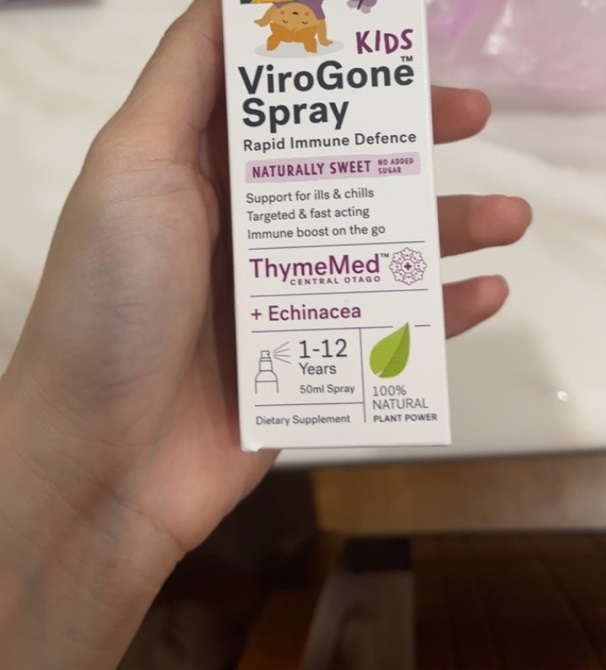 Xịt Họng Artemis Kids ViroGone Spray 50ml - Hỗ Trợ Tăng Đề Kháng Tự Nhiên Cho Trẻ 1-12 Tuổi, Chiết Xuất Thảo Mộc An Toàn