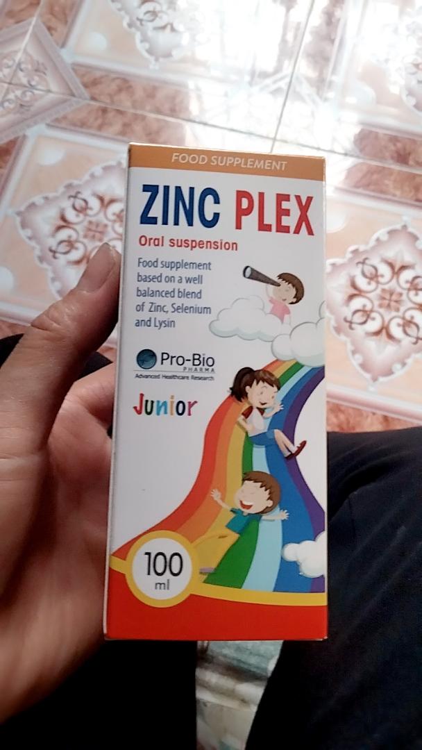 Siro ZinC Plex 100ml - Hỗ Trợ Bổ Sung Kẽm Và Lysin Giúp Trẻ Tăng Trưởng, Cải Thiện Sức Đề Kháng Và Tiêu Hóa Dễ Dàng