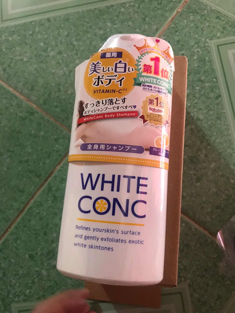 Sữa Tắm Trắng White Conc Body Nhật Bản - Dưỡng Da Trắng Hồng, Hương Thơm Tươi Mát, Chăm Sóc Da Tự Nhiên 360ml