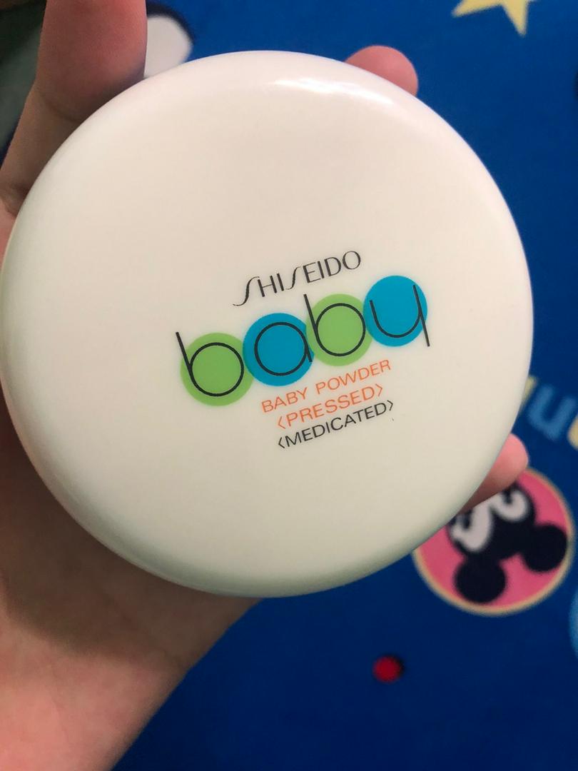 Phấn Phủ Shiseido Baby Powder 50g - Phấn Nén Dưỡng Da Lành Tính Cho Mẹ Và Bé, Không Chì, Không Mùi, Đặc Biệt Dành Cho Da Nhạy Cảm