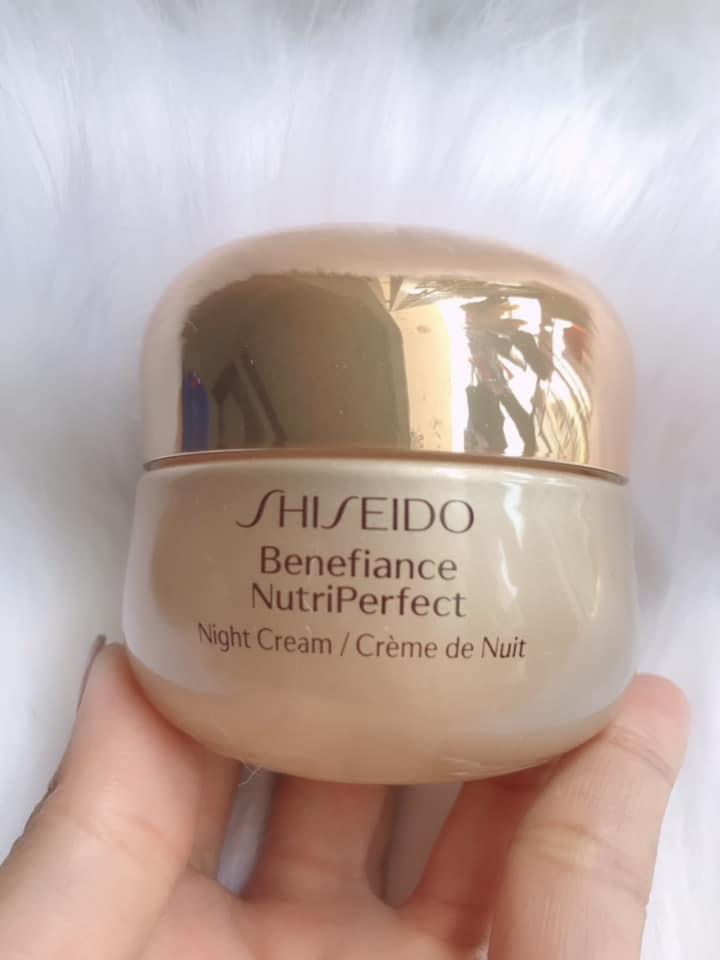 Kem Dưỡng Đêm Shiseido Benefiance NutriPerfect 50ml - Phục Hồi Nếp Nhăn, Làm Sáng Da, Dưỡng Ẩm Chuyên Sâu