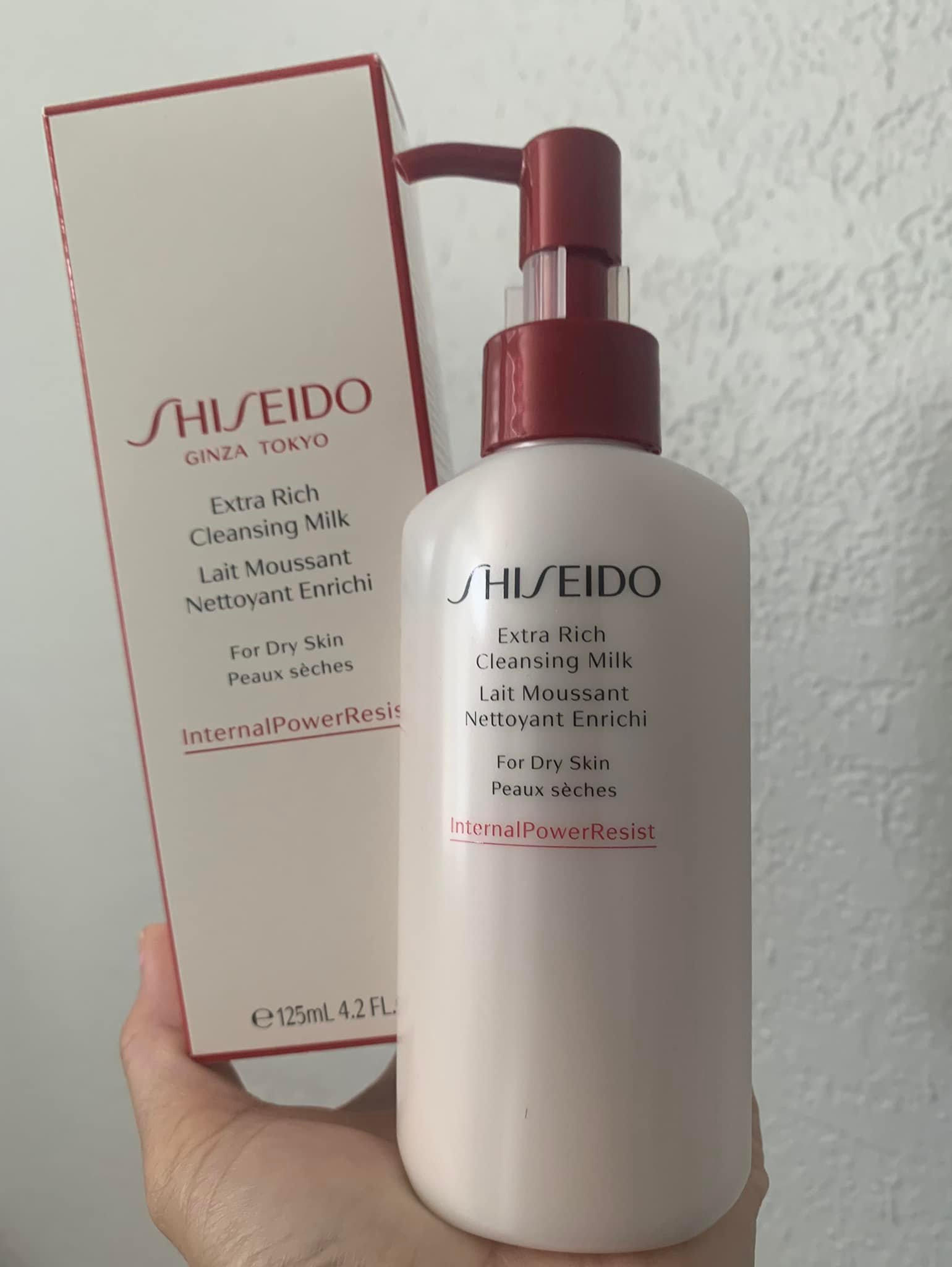 Sữa Rửa Mặt Shiseido Extra Rich Cleansing Milk 125ml - Dưỡng Ẩm, Làm Sạch Dịu Nhẹ Cho Mọi Loại Da