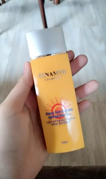 Kem Chống Nắng Tenamyd Aqua Sun Serum SPF50/PA+++ - Bảo Vệ Da, Kiềm Dầu, Dưỡng Ẩm và Chống Nắng Tối Ưu cho Da Nhạy Cảm