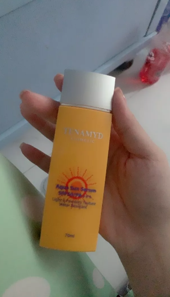 Kem Chống Nắng Tenamyd Aqua Sun Serum SPF50/PA+++ - Bảo Vệ Da, Kiềm Dầu, Dưỡng Ẩm và Chống Nắng Tối Ưu cho Da Nhạy Cảm