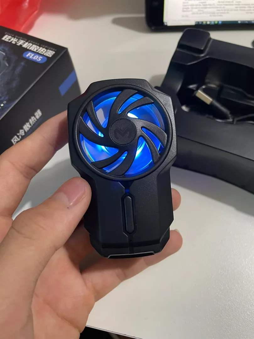Quạt Tản Nhiệt Điện Thoại SIDOTECH MEMO FL05 - Pin Sạc 700mAh, LED RGB, Tốc Độ 6000 Vòng/Phút, Dành Cho Điện Thoại 66-84mm