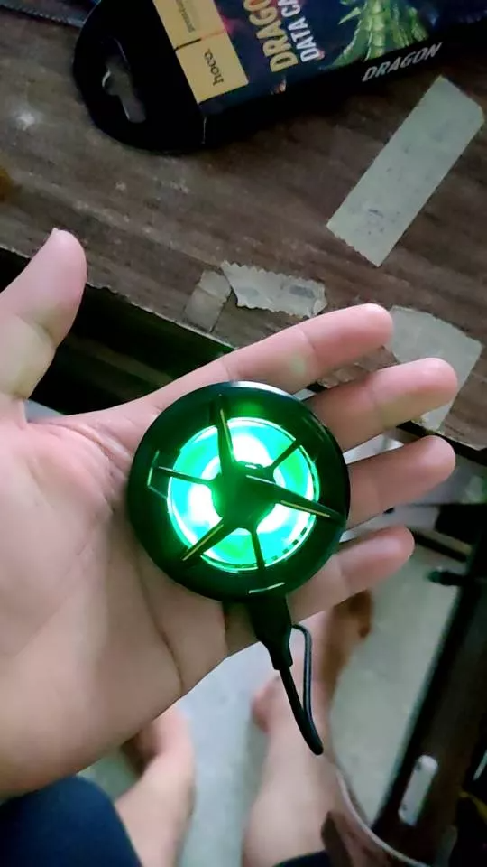 Quạt tản nhiệt điện thoại sò lạnh SIDOTECH CX01 - Quạt gaming chống ồn với đèn LED RGB - Làm mát nhanh điện thoại hiệu quả