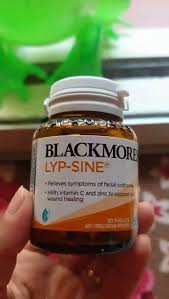 Viên uống giảm nhiệt miệng Blackmores Lyp-Sine 30 viên - Hỗ trợ làm lành vết thương, cải thiện tình trạng nhiệt miệng hiệu quả