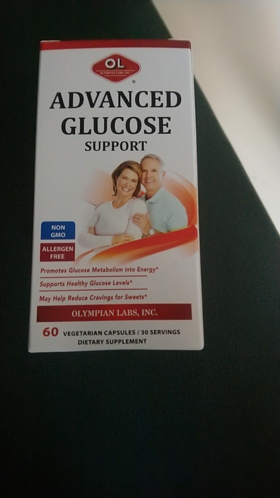 Viên Uống Advanced Glucose Support Olympian Labs - Hỗ Trợ Ổn Định Đường Huyết Từ Thảo Dược, Dành Cho Người Tiểu Đường, Lọ 60 Viên