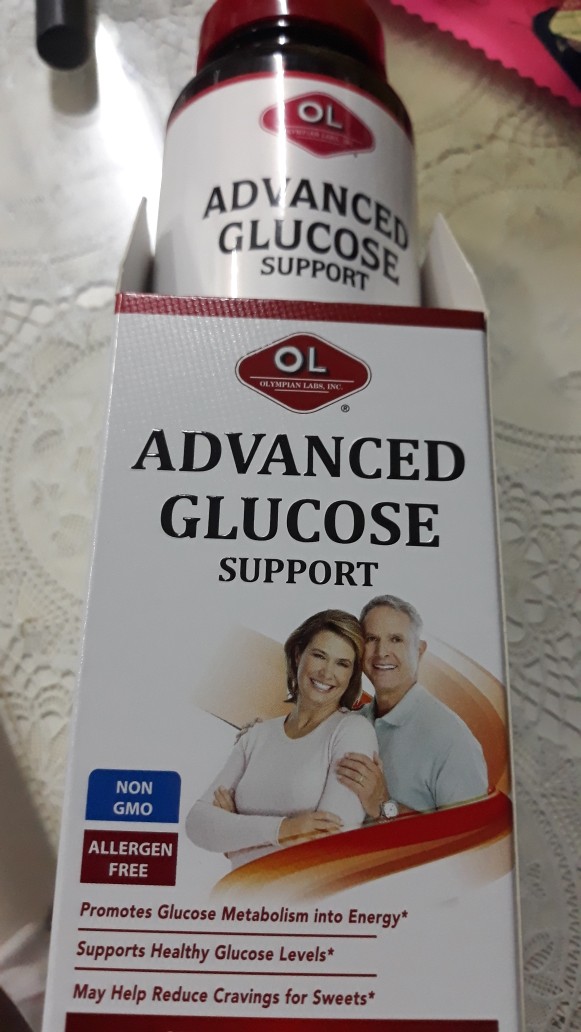 Viên Uống Advanced Glucose Support Olympian Labs - Hỗ Trợ Ổn Định Đường Huyết Từ Thảo Dược, Dành Cho Người Tiểu Đường, Lọ 60 Viên