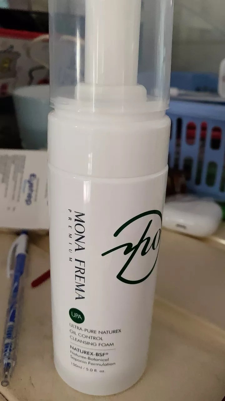 Sữa Rửa Mặt Mona Frema Naturex Oil Control 150ml - Dành Cho Da Dầu, Làm Sạch Sâu, Ngăn Ngừa Mụn, Dưỡng Ẩm Da Thông Thoáng