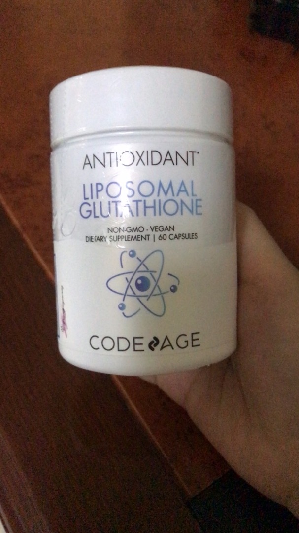 Viên uống trắng da Codeage Liposomal Glutathione 500mg - Hỗ trợ dưỡng trắng da, giảm nám và tàn nhang hiệu quả.