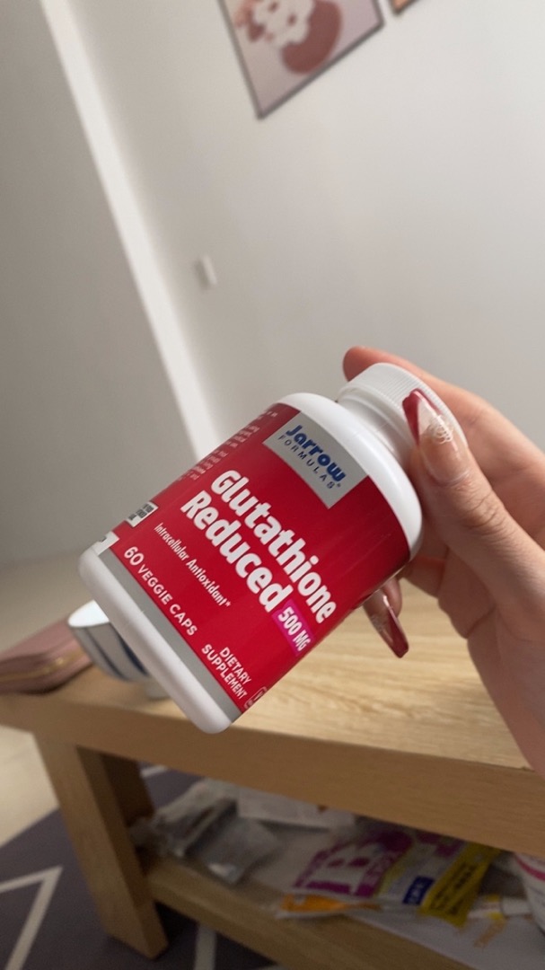 (Xách tay) Viên Uống Hỗ Trợ Trắng Da Jarrow Glutathione 500mg - Làm Trắng Da Từ Bên Trong, Ngăn Sạm Da 60 Viên chính hãng