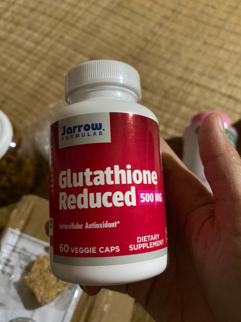 (Xách tay) Viên Uống Hỗ Trợ Trắng Da Jarrow Glutathione 500mg - Làm Trắng Da Từ Bên Trong, Ngăn Sạm Da 60 Viên chính hãng
