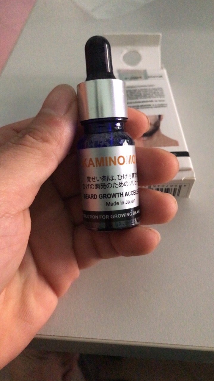 Dung dịch Kaminomoto Beard Accelerator - Hỗ trợ mọc râu rậm đẹp tự nhiên, công thức thảo mộc Nhật Bản 10ml