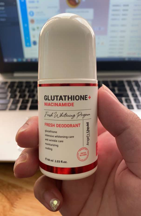 Lăn Khử Mùi Giảm Thâm Nách Angel's Liquid Glutathione Fresh-Up - Sản Phẩm Dưỡng Sáng Da, Ngăn Mùi Hiệu Quả Cho Nam Nữ