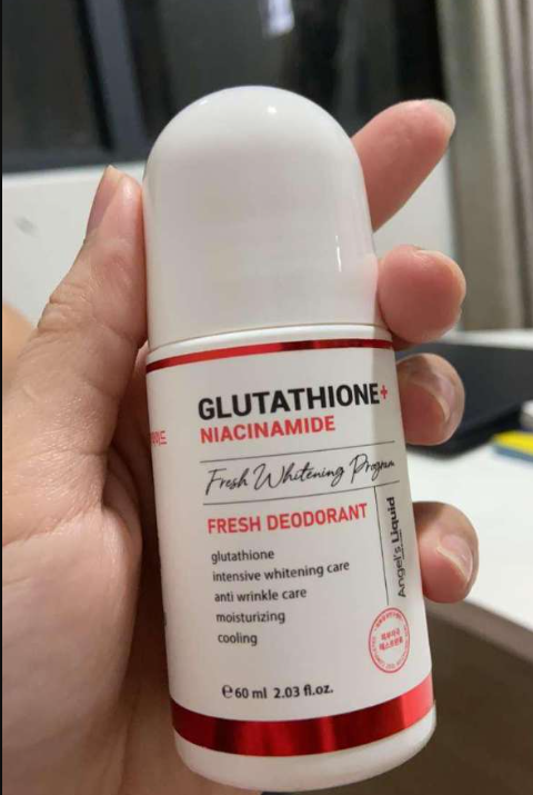 Lăn Khử Mùi Giảm Thâm Nách Angel's Liquid Glutathione Fresh-Up - Sản Phẩm Dưỡng Sáng Da, Ngăn Mùi Hiệu Quả Cho Nam Nữ