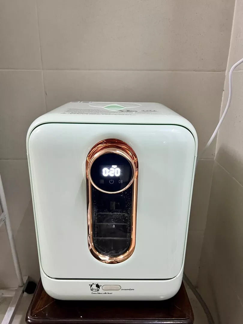 Máy Rửa Bình Sữa Tiệt Trùng Sấy Khô Thông Minh AGII 03 - 4 Chức Năng Hiện Đại, Tiết Kiệm Thời Gian Cho Mẹ Bỉm