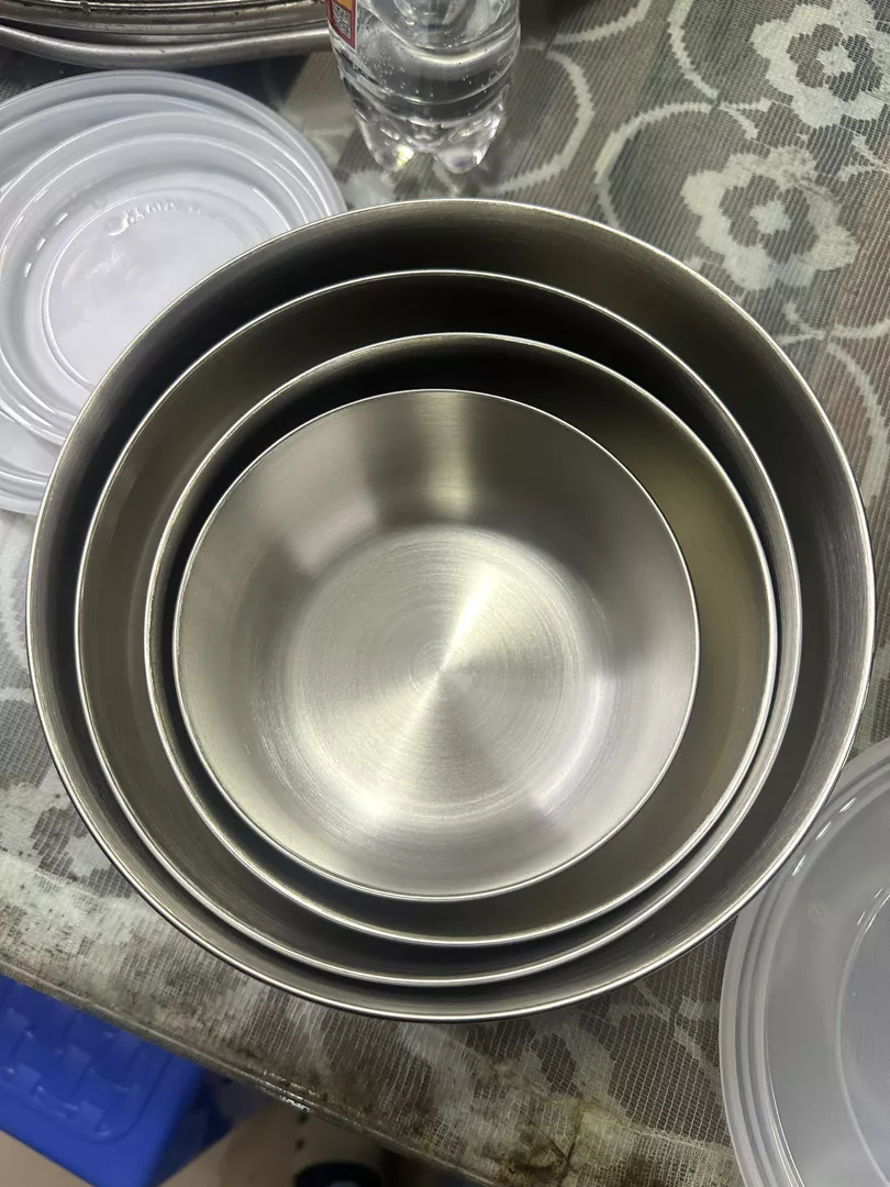 Bộ 4 Thố Inox 304 Zebra Thái Lan Có Nắp Đậy - Dụng Cụ Đựng Thực Phẩm Cao Cấp, An Toàn Sức Khỏe, Thích Hợp Cho Nấu Ăn và Trộn Salad