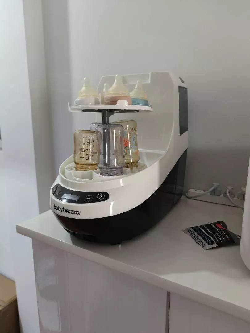 Máy Rửa Bình Sữa Tiệt Trùng Sấy Khô Baby Brezza Bottle Washer Pro - 6 Chế Độ Hoạt Động, Tiện Lợi Cho Mẹ, Tối Ưu Hóa Vệ Sinh Bình Sữa