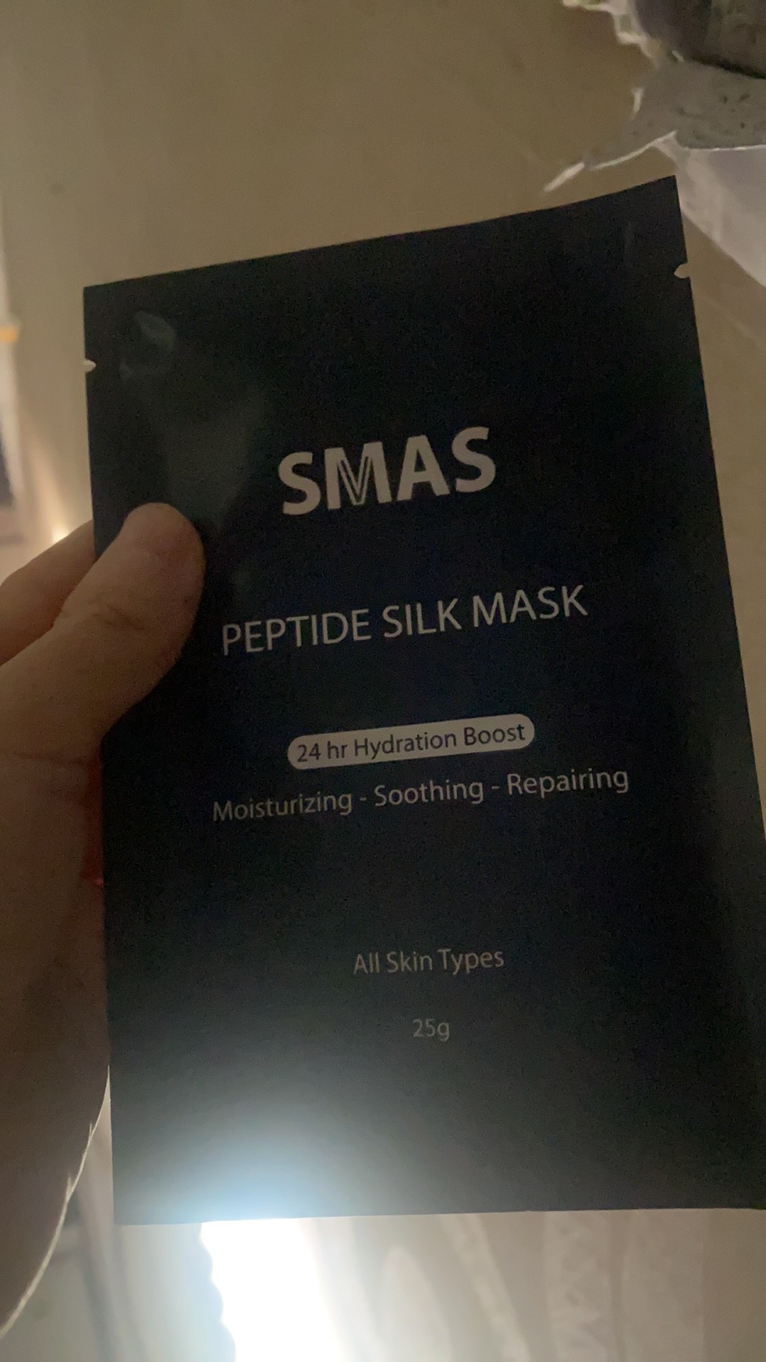 [1 miếng] Mặt Nạ SMAS Peptide Silk - Cấp Ẩm, Phục Hồi Da - Dành Cho Tất Cả Các Loại Da, Đặc Biệt Nhạy Cảm