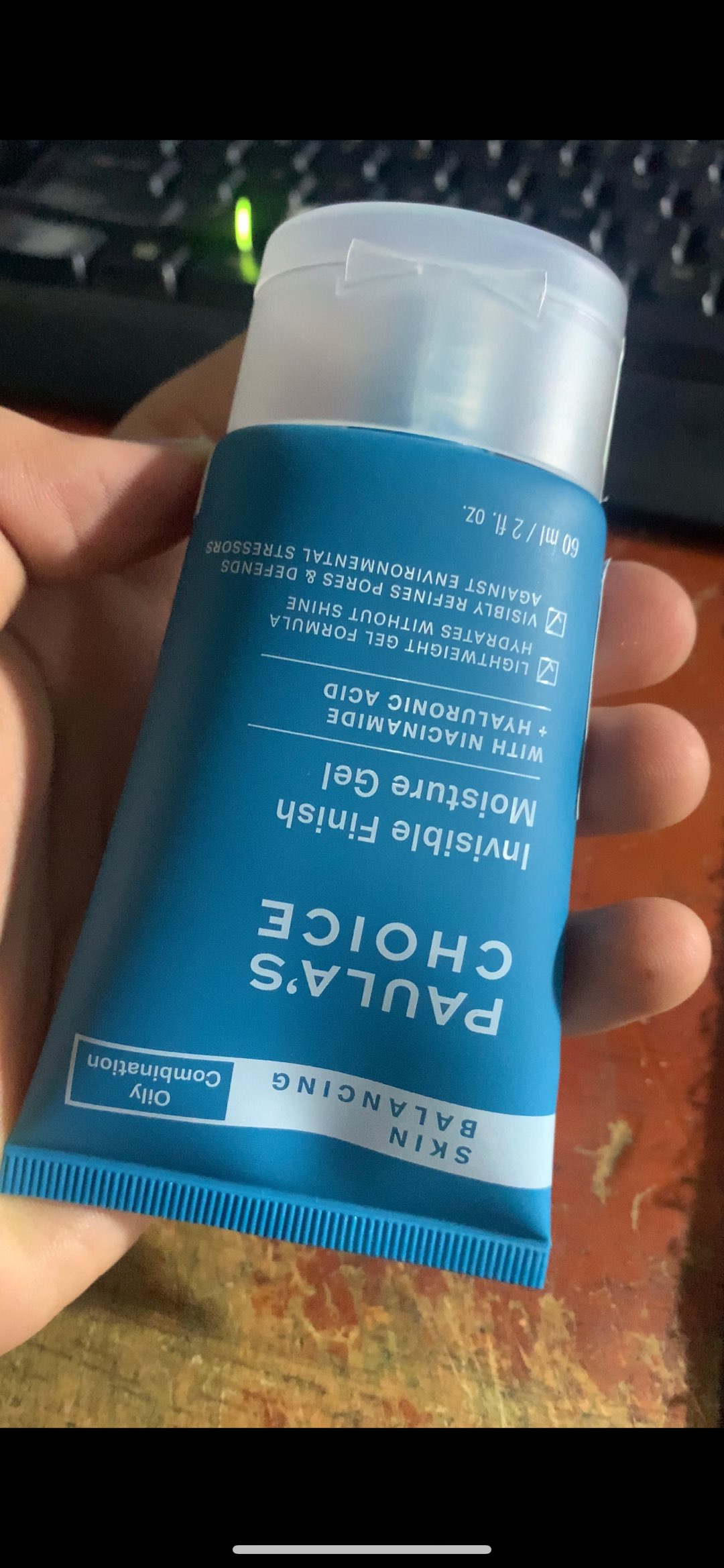 Gel Dưỡng Ẩm Ban Đêm Paula's Choice Skin Balancing 60ml - Kiểm Soát Dầu, Thu Nhỏ Lỗ Chân Lông, Dưỡng Sáng Da