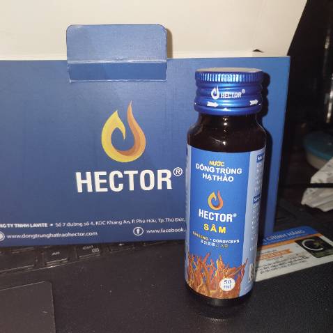Nước Uống Đông Trùng Hạ Thảo Hector Sâm Chính Hãng Lavite - Tăng Cường Sức Khỏe, Giấc Ngủ Ngon và Khỏe Mạnh Hơn