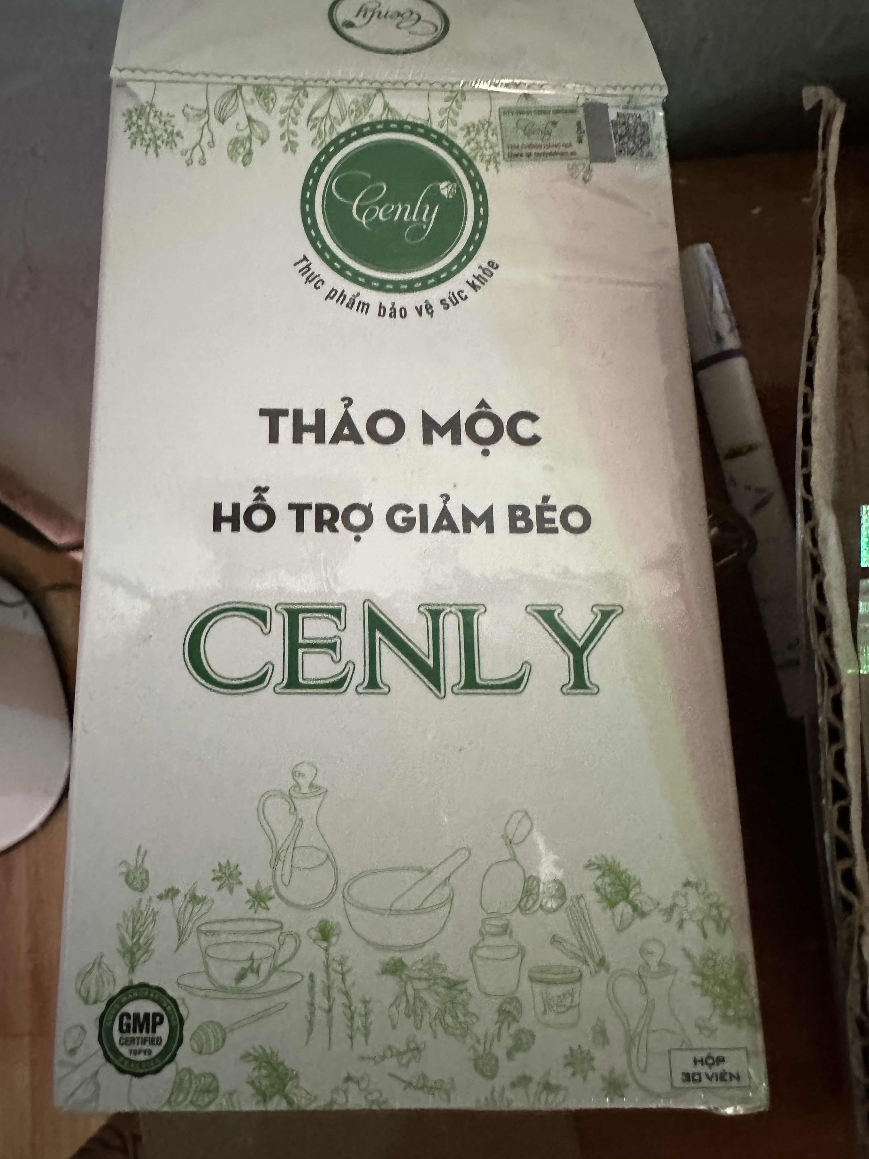 Viên Hỗ Trợ Giảm Cân Gia Truyền Cenly Hộp 30 Viên 95640