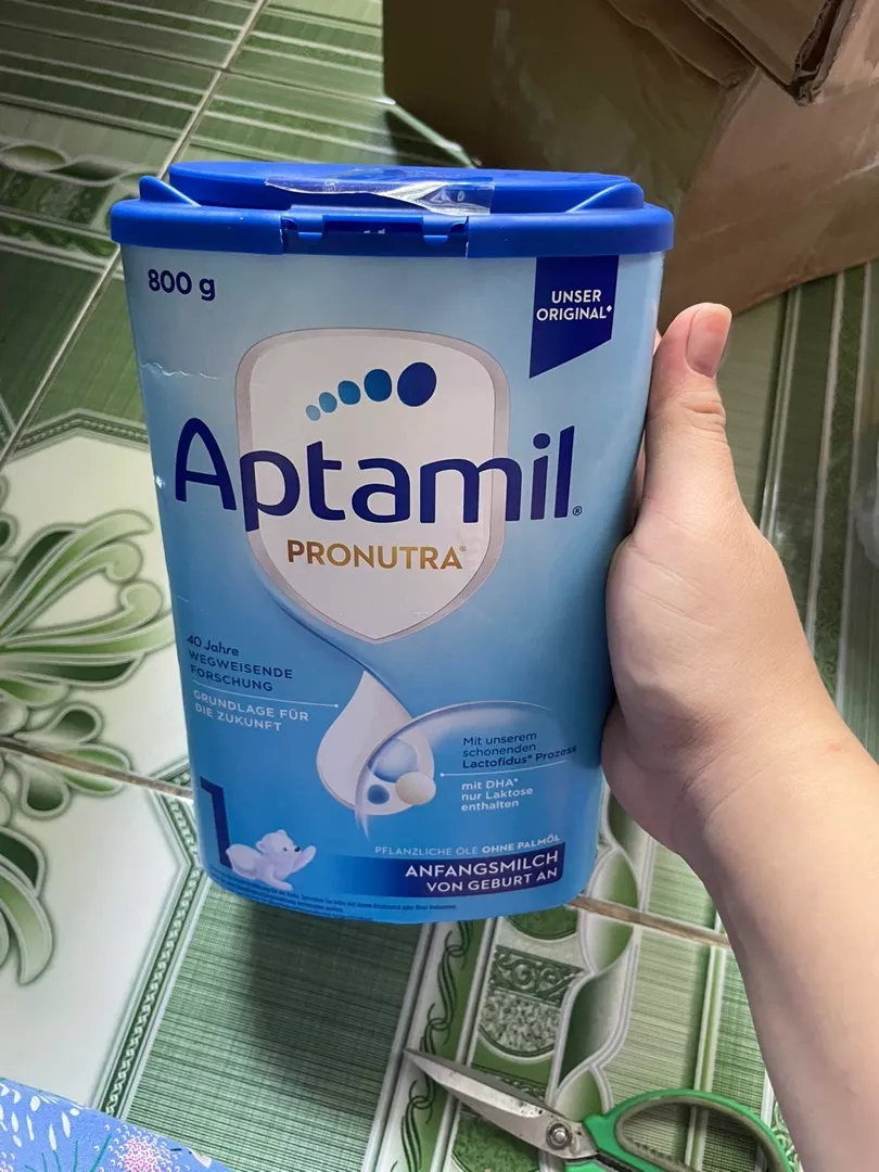Sữa bột Aptamil Pronutra 1,2,3 nội địa Đức 800g - Giúp trẻ phát triển toàn diện và tăng cường sức đề kháng từ 0-12 tháng tuổi