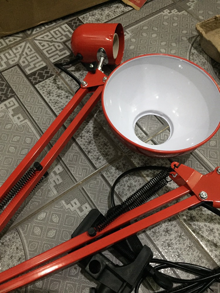 Đèn Bàn Gấp Gọn PIXAR LED Chống Cận Kèm Kẹp - Thiết Kế Thông Minh, Nhiều Màu Sắc, Thay Thế Bóng Dễ Dàng