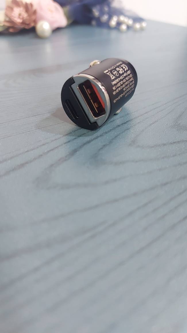 Tẩu Sạc Nhanh Mini Ô Tô 2 Cổng USB & Type C PD QC 30W 45W - Thiết Kế Gọn Nhẹ, Tương Thích Nhiều Thiết Bị