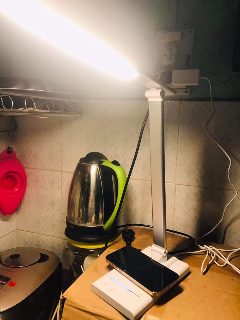 Đèn Bàn LED Cảm Ứng MITARY - Đèn Học Chống Cận, Sạc Điện Thoại Không Dây, Hẹn Giờ Tắt, Đa Tính Năng, Tiết Kiệm Điện