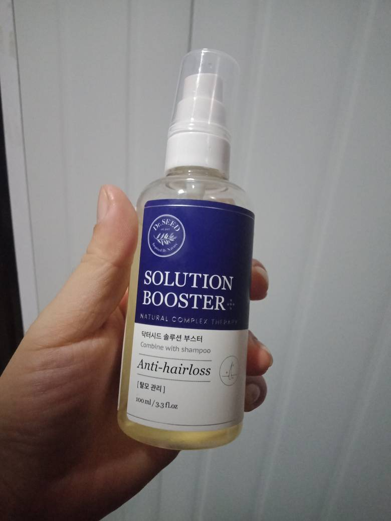 Tinh Chất Ngừa Rụng Tóc Dr. SEED Solution Booster 100ml - Hỗ Trợ Tăng Cường Sức Khỏe Tóc và Da Đầu
