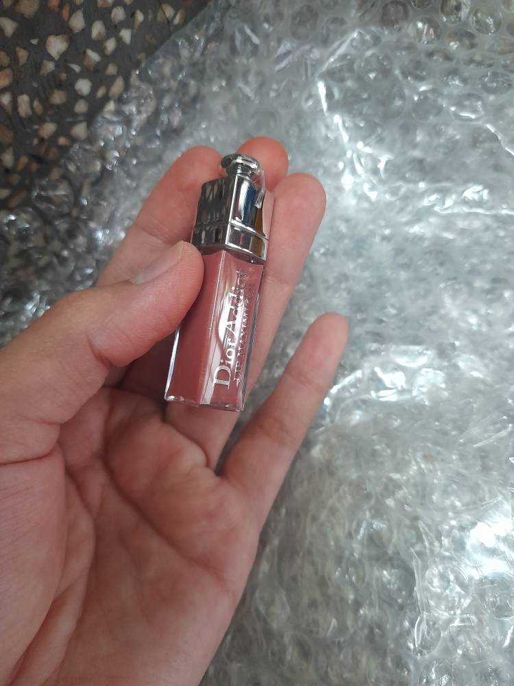 Son Dưỡng Môi Mini Dior Addict Lip Maximizer 012 - Màu Hồng Cam Căng Mọng, Dưỡng Ẩm, Phong Cách Thanh Lịch, Quà Tặng Nữ Tính