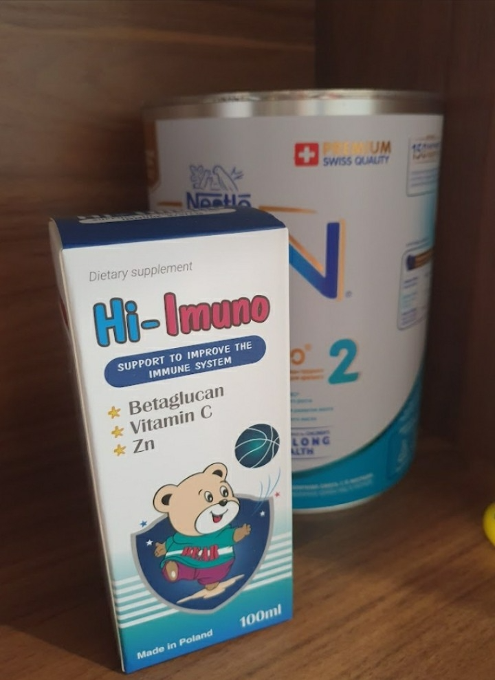 Siro Hi-Imuno Tăng Đề Kháng Cho Trẻ Từ 1 Tuổi - Hỗ Trợ Miễn Dịch, Vị Ngọt Dễ Uống, 100ml