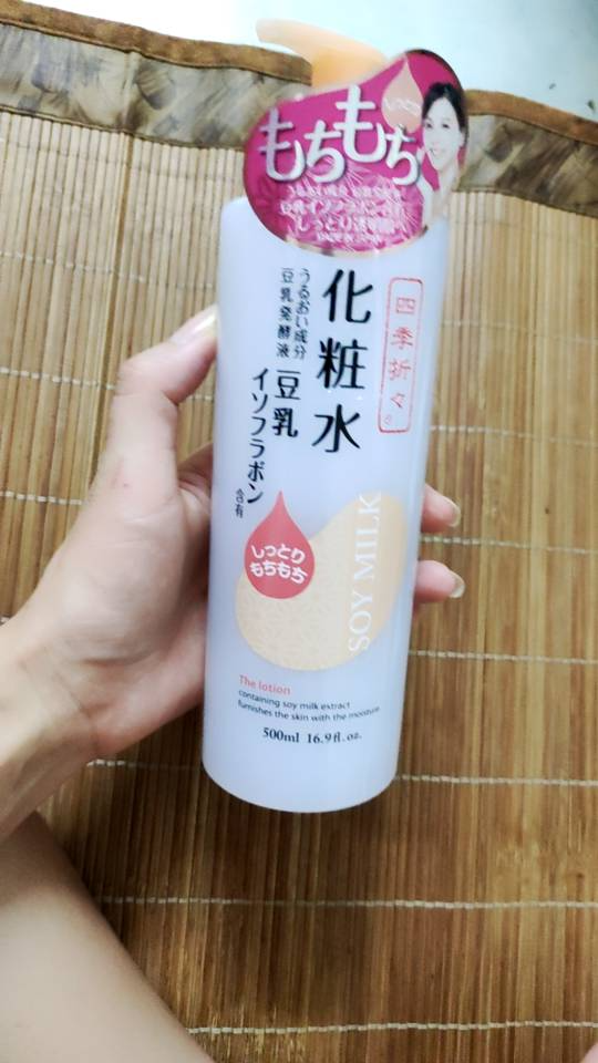 Nước Dưỡng Da Tinh Chất Đậu Nành Shikioriori Soy Milk Lotion 500ml - Cân Bằng Da, Cấp Ẩm, Dưỡng Da Sáng Mịn, Phục Hồi Da Khô Ráp