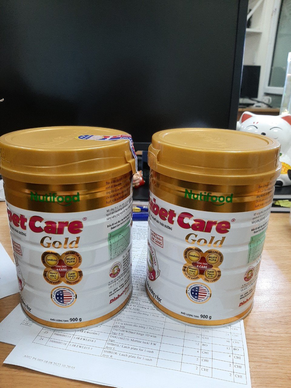 Sữa Bột Dinh Dưỡng DiabetCare Gold 900g - Hỗ Trợ Cung Cấp Dinh Dưỡng Cho Người Tiểu Đường, Chỉ Số Đường Huyết Thấp 31.5