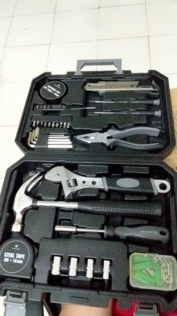 Bộ Dụng Cụ Sửa Đồ Cầm Tay Xiaomi Jiuxun - Đa Năng 12 Món & 60 Món, Công Cụ Chất Lượng Cao, Hộp Lưu Trữ Cao Cấp, Tiện Lợi Cho Gia Đình