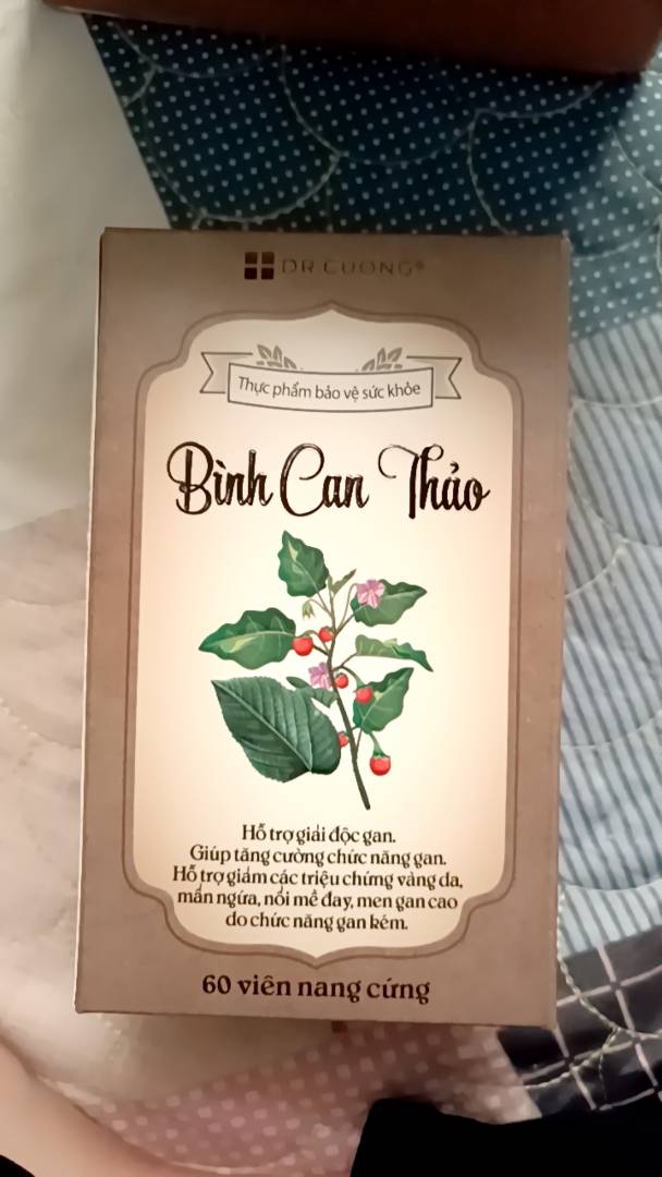Viên uống giải độc gan Bình Can Thảo - Hỗ trợ chức năng gan, bồi bổ sức khỏe, chiết xuất thảo mộc tự nhiên 60 viên