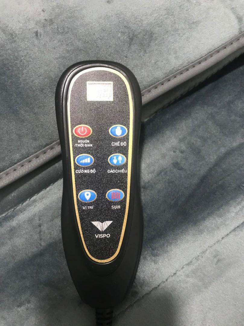 Đệm Massage Toàn Thân Tự Động Vispo VP-N20N - Thiết Bị Massage Cao Cấp Với Nhiều Chức Năng Thư Giãn Tốt Nhất