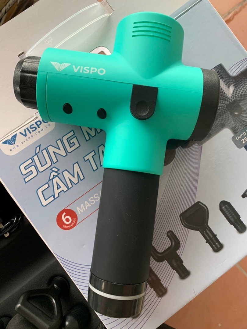 Máy Massage Cầm Tay Vispo VP-S21 - 30 Mức Độ Rung Chuyên Nghiệp cho Thể Thao và Người Cao Tuổi - Giải Pháp Thư Giãn Hiệu Quả
