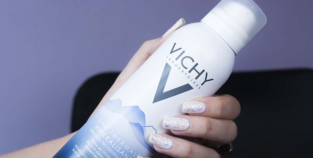 Xịt khoáng Vichy Thermal Spa Water 150ml - Nước khoáng tự nhiên cấp ẩm, làm dịu da, thích hợp cho mọi loại da