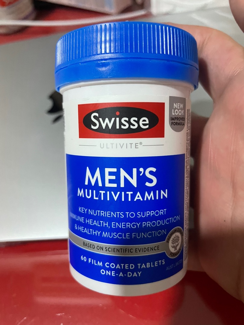 Vitamin Tổng Hợp Swisse Men’s Ultivite 50+ - Hỗ Trợ Sức Khỏe Nam Giới Trên 50 Tuổi - 41 Vitamin & Khoáng Chất Cao Cấp